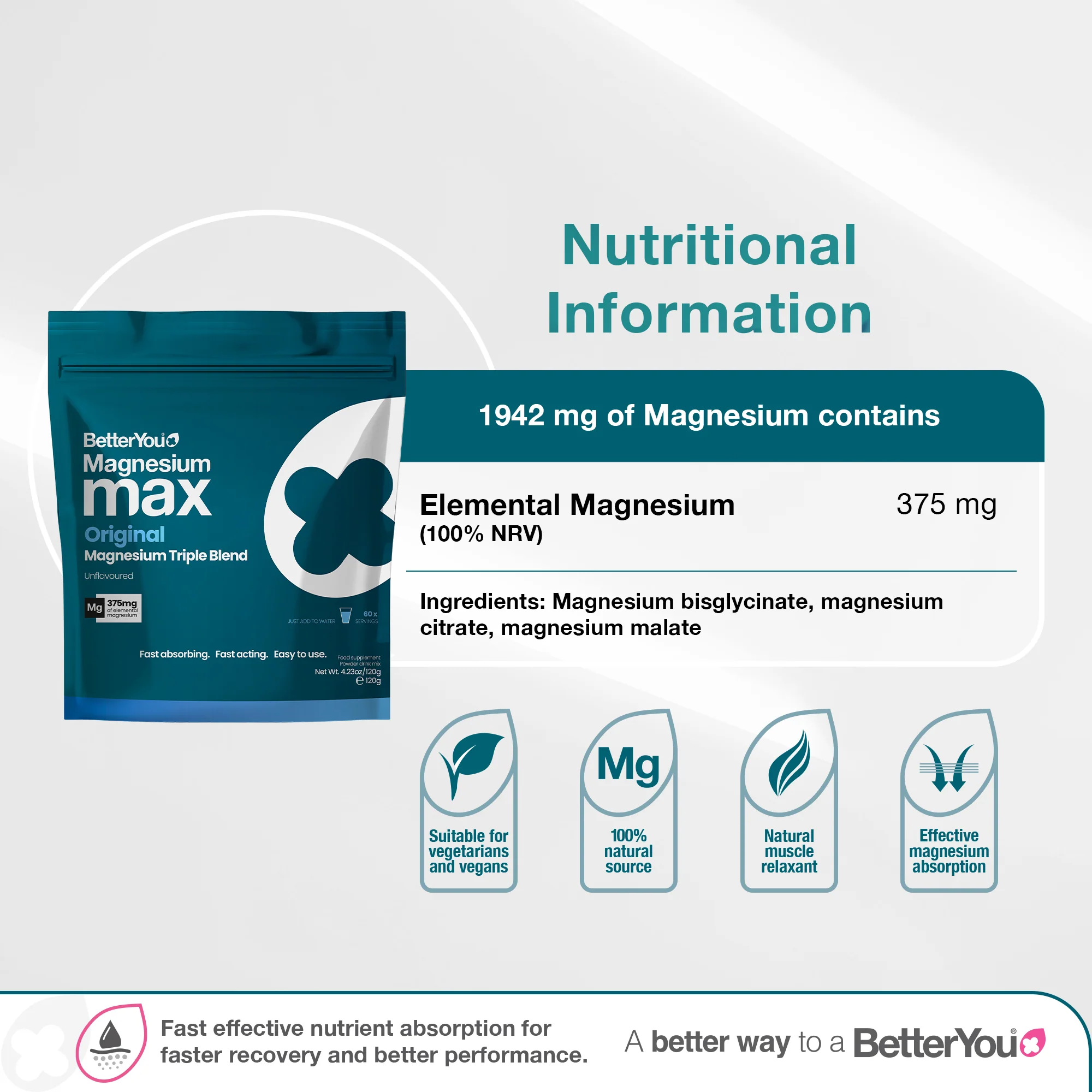 Magnesium Max 3-in-1 Original Powder - Image 3