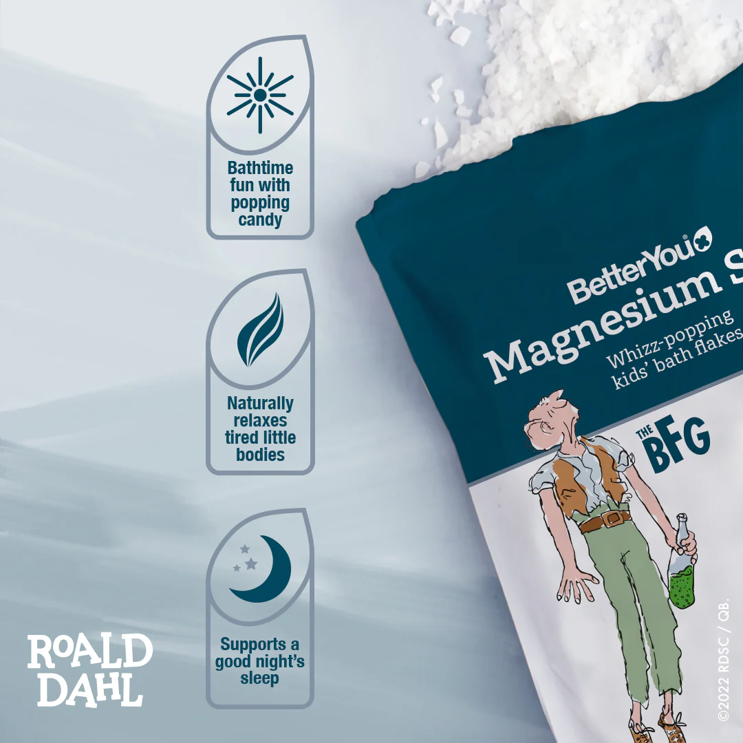Magnesium Sleep Kids' Bath Flakes - Image 3